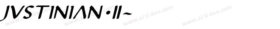 Justinian 2字体转换